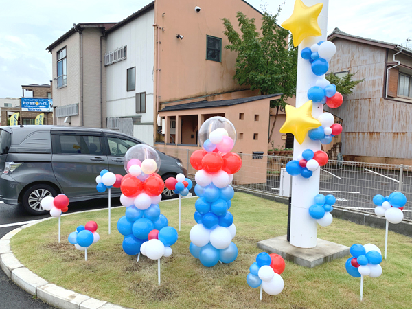 デコバルーン装飾　清水住宅公園