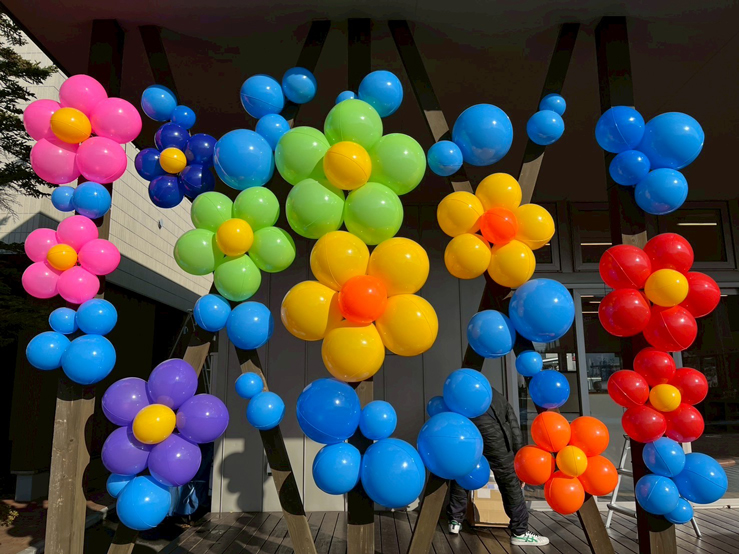 北の大地よりデコバルーン装飾レポートその３