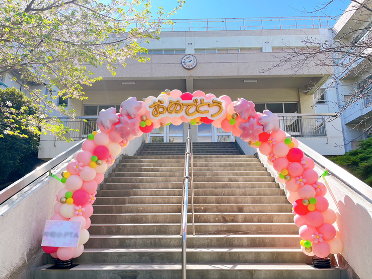 卒業式＆入学式にバルーンフォトスポット登場🌸✨