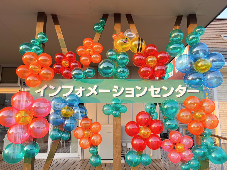 札幌森林公園デコバルーン装飾
