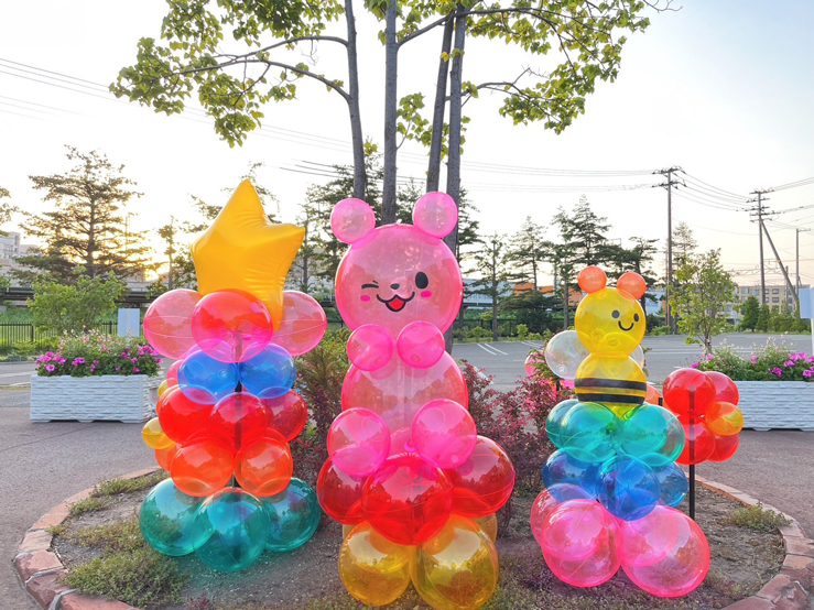 札幌森林公園デコバルーン装飾