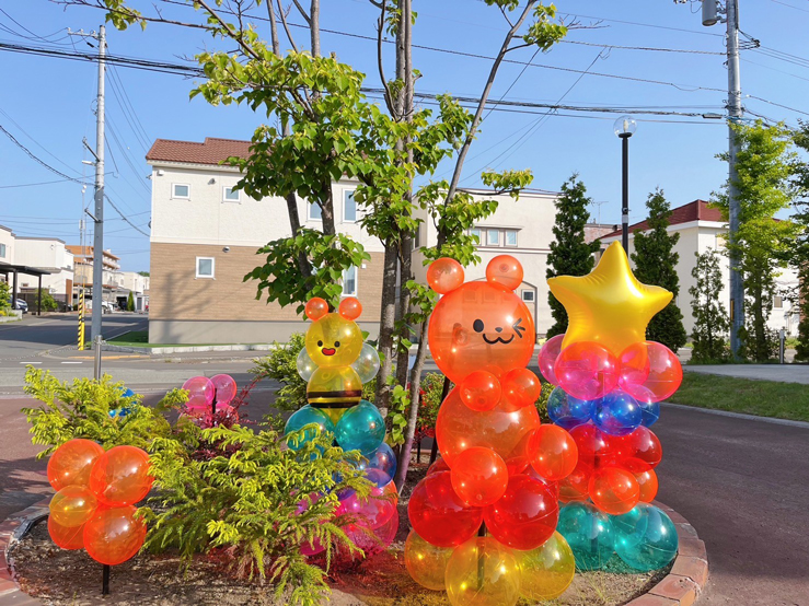 札幌森林公園デコバルーン装飾